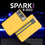 Audionic Spark Pro S-220 Mini 20000mAh 22.5W PD Super-Fast Charging QC 3.0 Power Bank