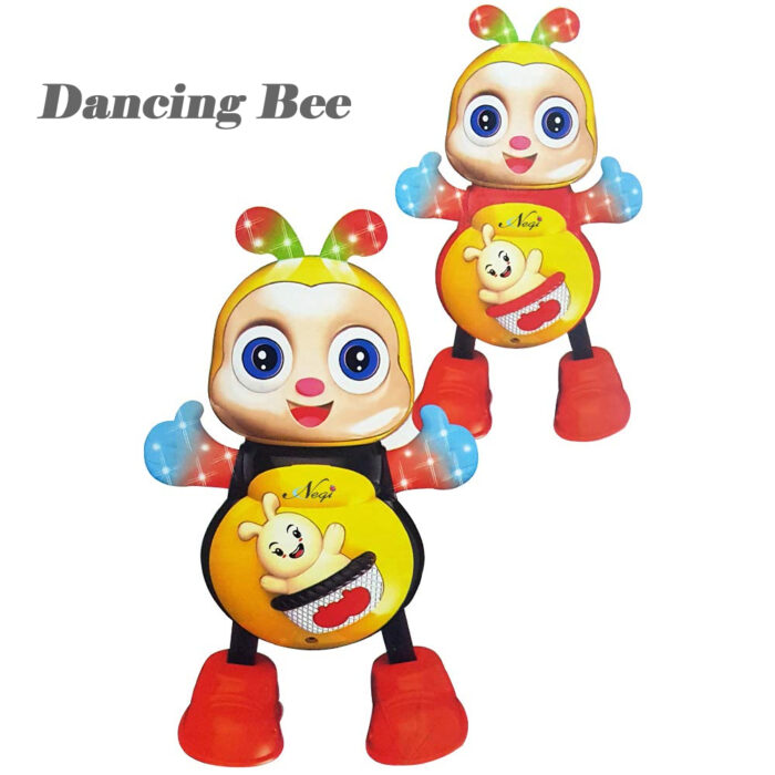 Swing and Sing Bee Toy with LED Lights A Fun and Educational Toy for Toddlers - Image 1