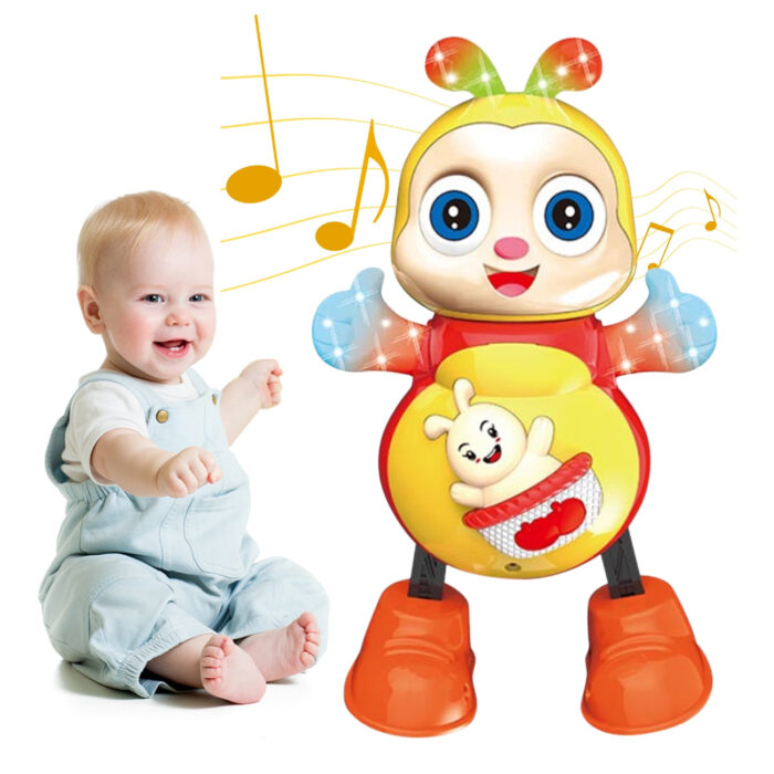 Swing and Sing Bee Toy with LED Lights A Fun and Educational Toy for Toddlers - Image 5