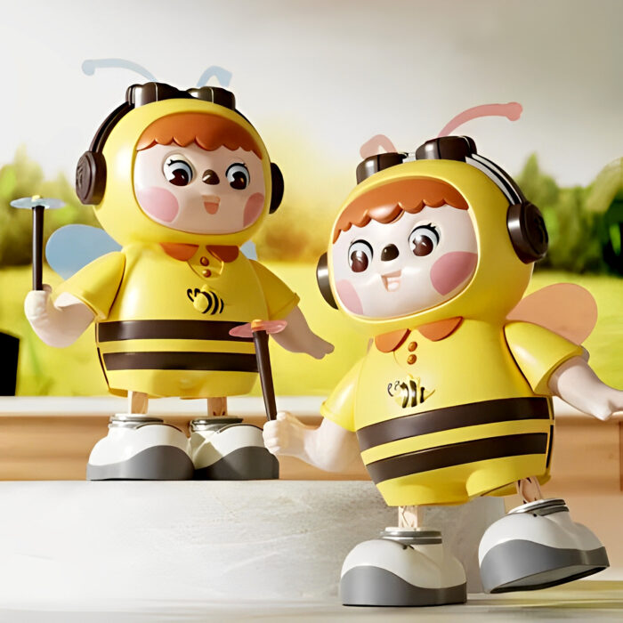 Cute Musical Educational Dancing Bee Toy For Kids With Music And Light Effects - Image 2