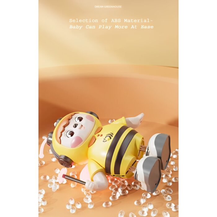 Cute Musical Educational Dancing Bee Toy For Kids With Music And Light Effects - Image 10