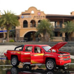 1:32 Chevrolet Silverado Pickup Model Alloy Die-Cast Truck Toy With Music And Light - Image 7