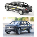 1:32 Chevrolet Silverado Pickup Model Alloy Die-Cast Truck Toy With Music And Light - Image 3