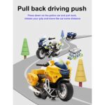1:14 Friction Powered Alloy Die-Cast Motorbike With Cool Lights Effects And Music - Image 2