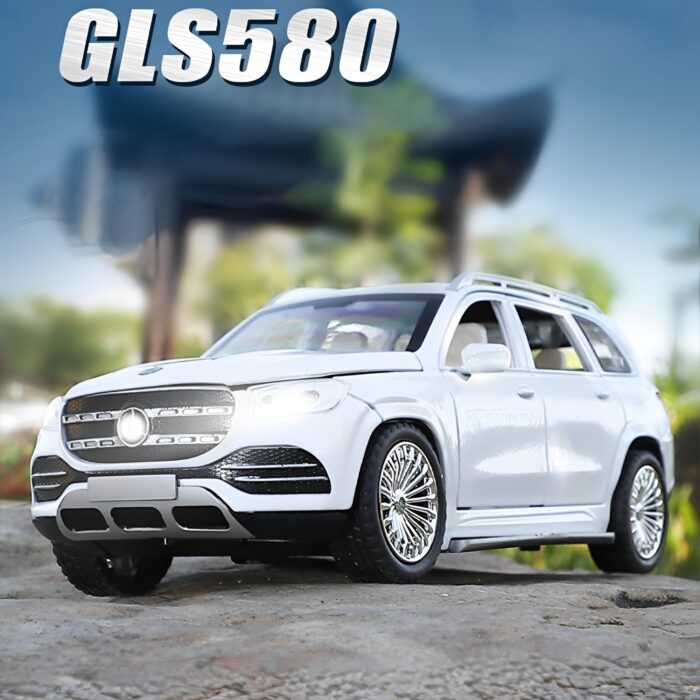 Mercedes-Benz GLS 580 SUV 1/24 Alloy Model Die-Cast Car Toy - Image 1