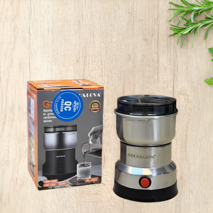 AL-661 Compact Multifunctional 400W Stainless Steel Grinder with 4 Blades for Versatile Use - Image 5