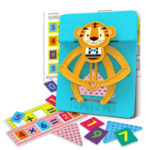 Montessori Memory Training Game Arithmetic Board For Counting And Matching STEM Toy For Kids - Image 5