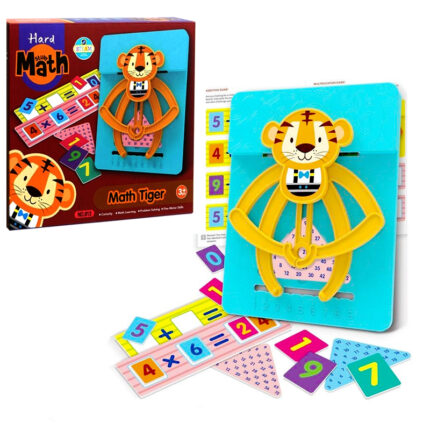 Montessori Memory Training Game Arithmetic Board For Counting And Matching STEM Toy For Kids