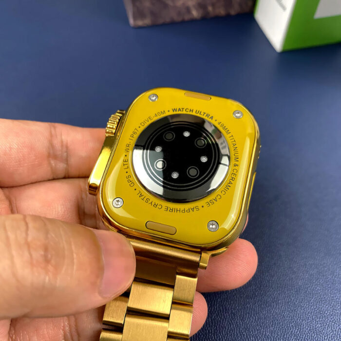 Haino Teko G9 Ultra Max 1.92 Inches Display Golden Edition Smart Watch - Image 9
