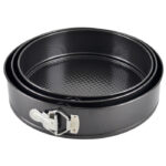 3 Pcs 24cm/26cm/28cm Round Non Stick Spring Form Cake Mold Baking Pan - Image 7