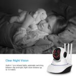 HD 1080P WiFi IP Camera Night Vision Smart Auto Tracking Remote Access Baby Monitor - Image 5