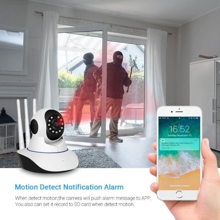 HD 1080P WiFi IP Camera Night Vision Smart Auto Tracking Remote Access Baby Monitor - Image 7