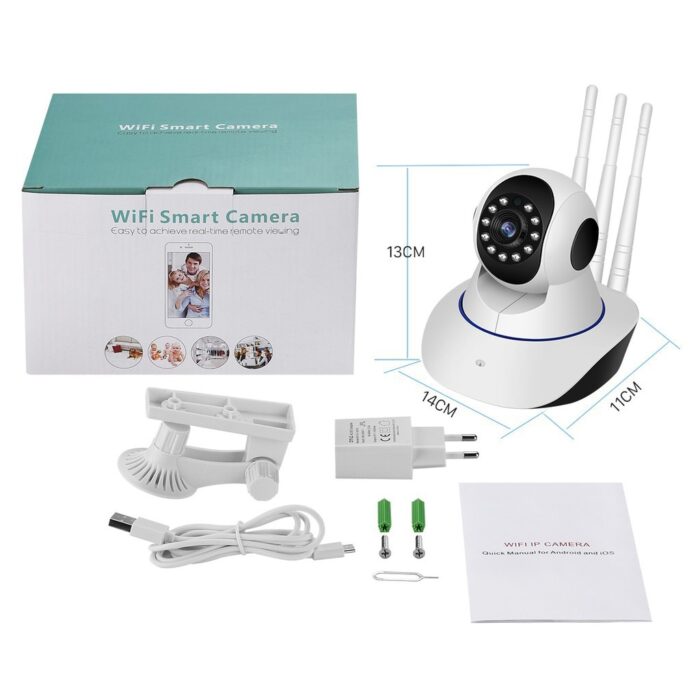 HD 1080P WiFi IP Camera Night Vision Smart Auto Tracking Remote Access Baby Monitor - Image 9