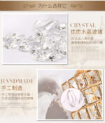 Nordic Crystal Table Lamp Bedroom Bedside Lamp Creative Warm Modern Room Decoration - Image 3