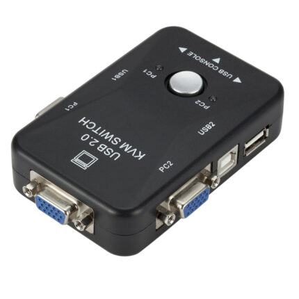 Kvm Switch Usb 2Ports Manual Manually Monitor USB Kvm Switch
