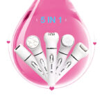 Kemei KM-2199 Multi-Functional Rechargeable Epilator: 5-In-1 Beauty Tools Kit For Women - Image 5