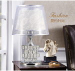 Nordic Crystal Table Lamp Bedroom Bedside Lamp Creative Warm Modern Room Decoration - Image 2