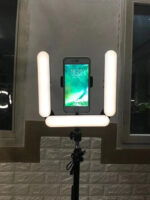V84 Portable Foldable Mobile Phone 3 Modes Beauty Fill Light (4 Lights)