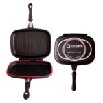 Dessini 40CM Non – Stick Double Sided Pressure Grill Pan - Image 7