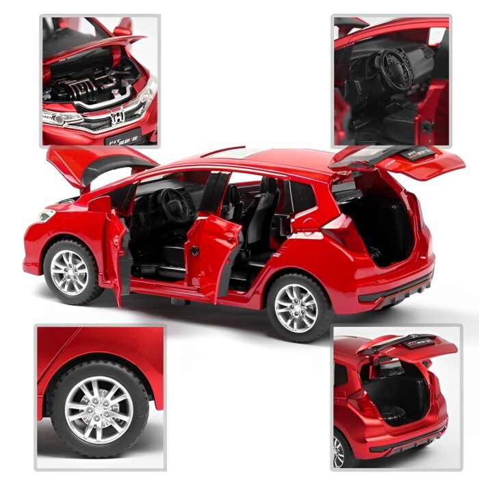 1:32 Premium Honda Fit GK-5 Die-Cast Model Alloy Car Toy - Image 5