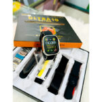 Ultra10 49mm Bluetooth Calling Smart Watch Sleek Design with 10 Interchangeable Straps