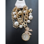 Stylish Luxury Pearls Bracelet Women’s Wrist Watch - Image 5
