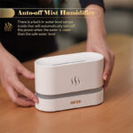 3D LED Simulation Night Light Ultra Silent Air Humidifier With Auto Shutoff Function - Image 9