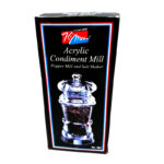 Acrylic Condiment Mill Salt Shaker And Pepper Mill -661 - Image 2