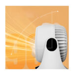 SECO SG.016 Mini Compact Fan Heater: 1200W Power with Adjustable Thermostat - Image 4