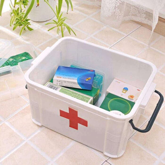 Multi-Layer Medicine Storage Organizer First Aid Box - Image 6