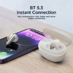 JOYROOM JR-BB1 TWS 4-MIC Earbuds With Bluetooth 5.3, Active Noise Cancelling, ENC Microphone, and Hands-Free Audio - Image 9