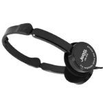 Jedel HS-612 Wired On-Ear Headphones with Microphone – 3.5mm Jack, Lightweight and Adjustable – For Laptop, Mobile, Tablet - Image 3