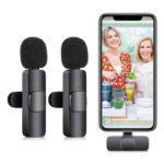 K9 Wireless 2 in 1 Dual Plug And Play Type-C/Lightning Microphone - Image 9