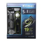 Kemei KM-696 5 in 1 Professional Electric Hair Trimmer Rechargeable Hair Clipper Grooming Kit - Image 2