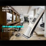 Kemei KM-5017 High-Quality Cordless Rechargeable Advanced Hair Clipper For Men - Image 12