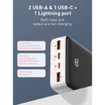 LDNIO PQ27 20,000mAh 65W High-Capacity Power Bank with Fast Charging Technology - Image 6