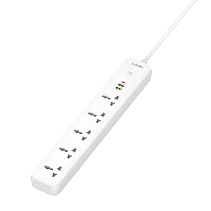 LDNIO SC5319 Power Strip 2500W Multi-Socket Extension With 5 AC Outlets And 3 USB Ports - Image 4
