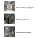 Mushroom Shape USB Rechargeable RGB Lighting Touch And Remote Control Table Lamp - Image 4
