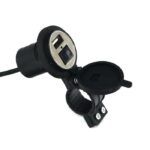 2pcs Motorcycle Electric Bicycle Handlebar Waterproof USB Charger For Phone - Image 10