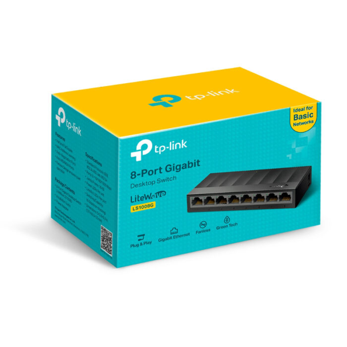LS1008G TP-Link 8-Port Gigabit Desktop Network Switch - Image 7