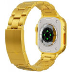 M9 Ultra Max Gold Edition Luxury Stainless Steel Sports Heart Rate Health Monitoring Watch Smart Watch - Image 10
