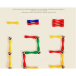 124Pcs Master 3D Stimulating Magnetic Building Construction Sticks And Balls Set - Image 5