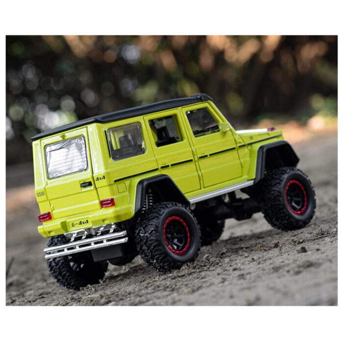 Mercedes Benz G500 Diecast Alloy Off-Road SUV Simulation Model Vehicle With Dynamic Music And Light - Image 3