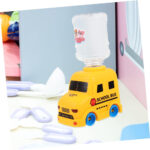 Mini Cute School Bus Water Dispenser Drinking Fountain Toy For Kids - Image 6