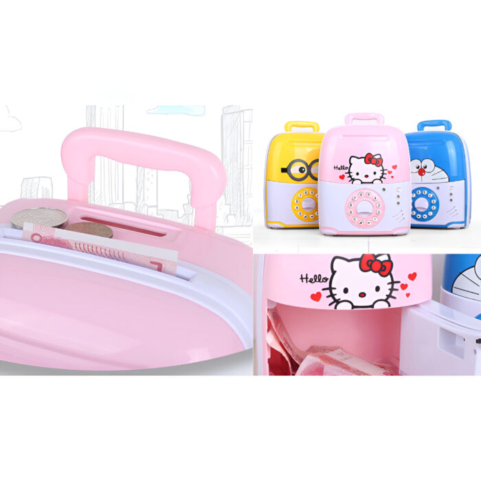 Multifunctional Portable Cute Children’s Money Saving Piggy Bank - Image 2