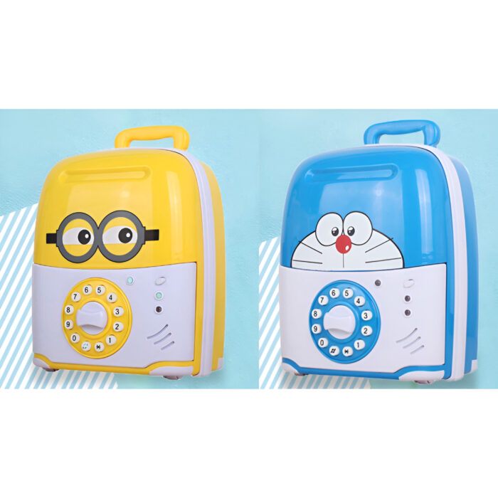 Multifunctional Portable Cute Children’s Money Saving Piggy Bank - Image 8