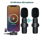 K9 Wireless 2 in 1 Dual Plug And Play Type-C/Lightning Microphone - Image 5