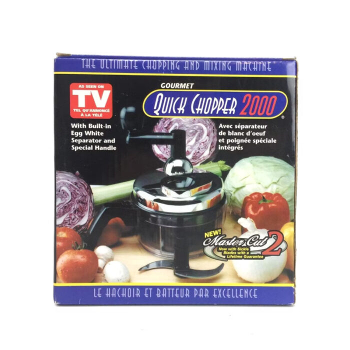 The Ultimate Quick Chopping And Mixing Machine With Built-In Egg White Separator And Special Handle - Image 7