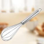 Pack Of 5 Stainless Steel Whisk Non-Stick Flexible Beater Easy To Handle Easy To Clean Multifunction Manual Stirrers - Image 9