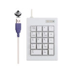 18 Keys Wired Black Shaft Mechanical Numeric Keypad - Image 7